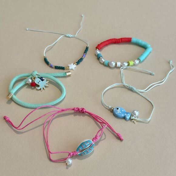 Boho Bracelet Set N1295 - Picture 2 of 4